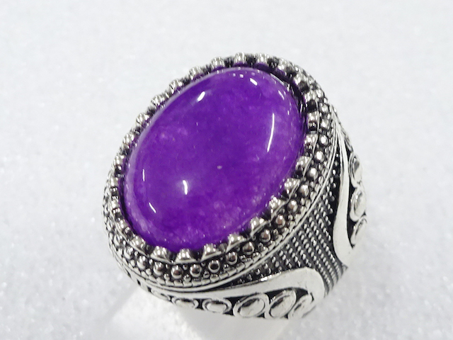 NATURAL STONE FASHION RING / JP SIZE 20